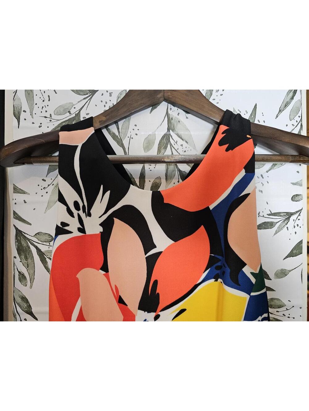 NWT Donna Ricco Dress Multicolor Womens Size 14